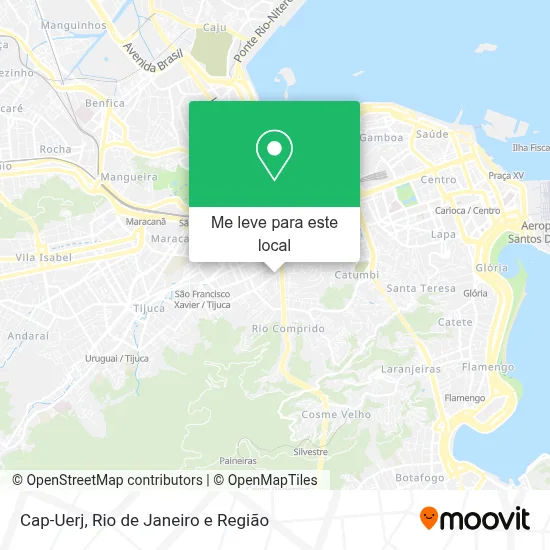 Cap-Uerj mapa