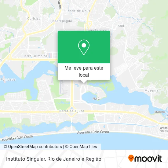 Instituto Singular mapa