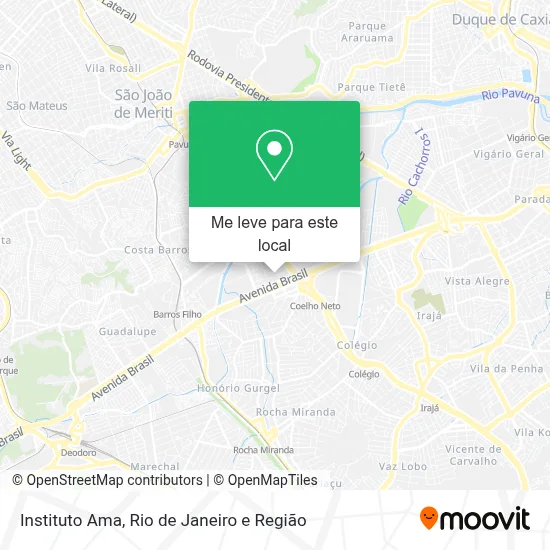 Instituto Ama mapa