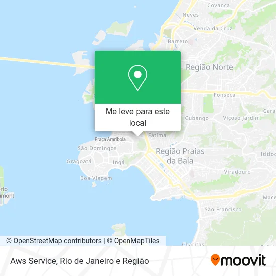 Aws Service mapa