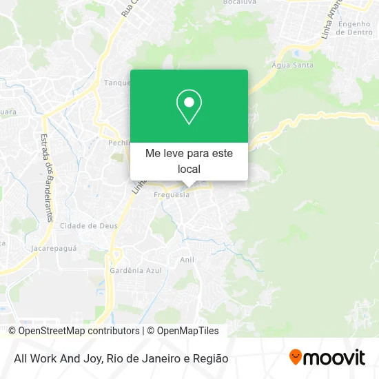 All Work And Joy mapa