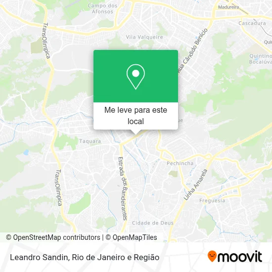 Leandro Sandin mapa