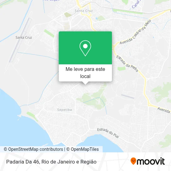 Padaria Da 46 mapa
