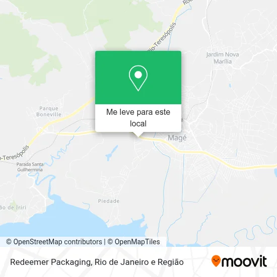 Redeemer Packaging mapa