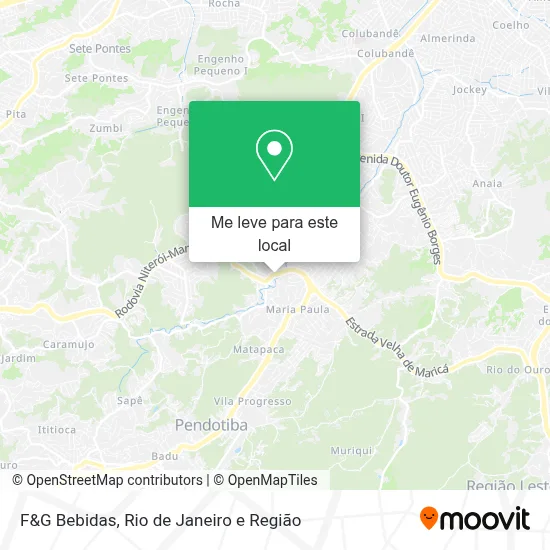 F&G Bebidas mapa