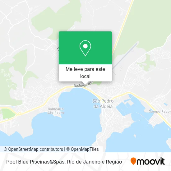 Pool Blue Piscinas&Spas mapa