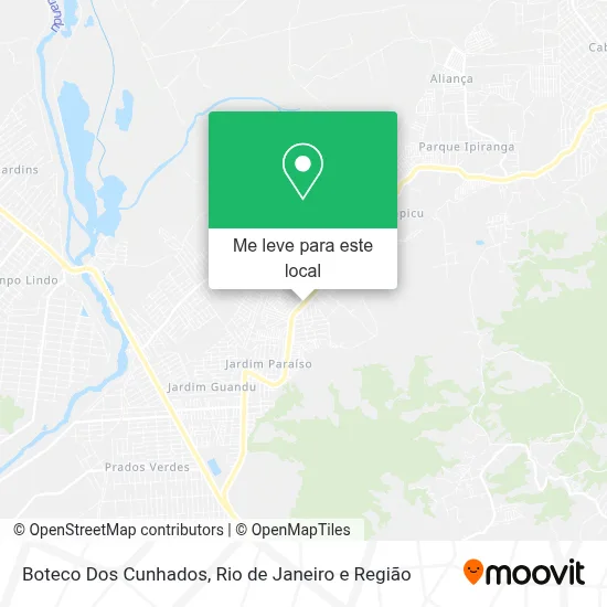 Boteco Dos Cunhados mapa