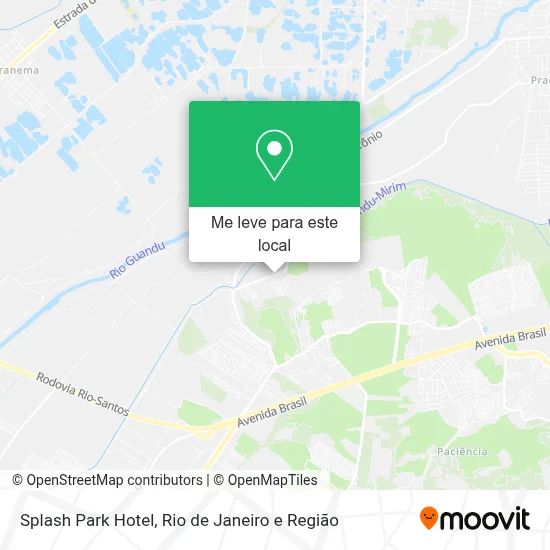 Splash Park Hotel mapa