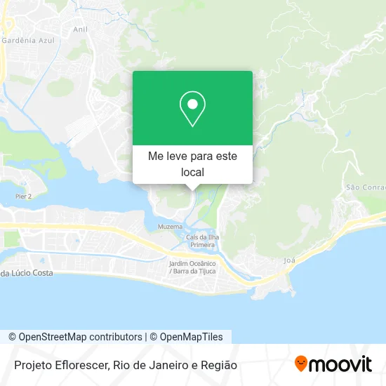 Projeto Eflorescer mapa
