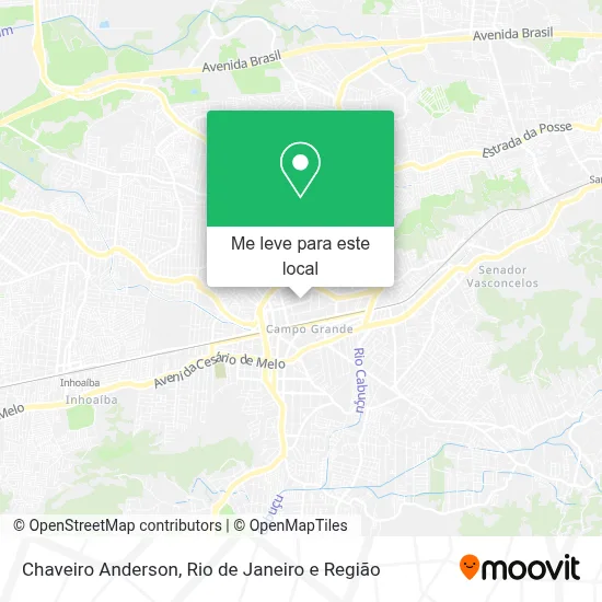 Chaveiro Anderson mapa