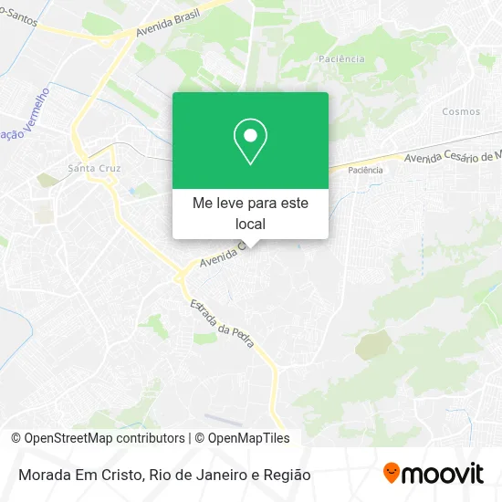 Morada Em Cristo mapa