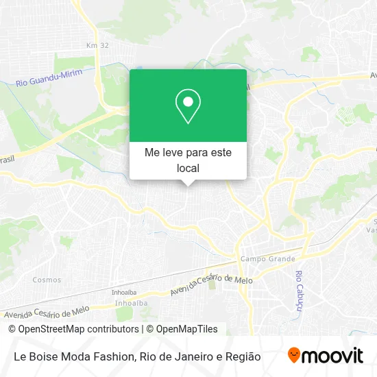 Le Boise Moda Fashion mapa