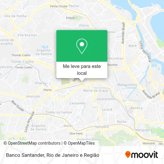 Banco Santander mapa