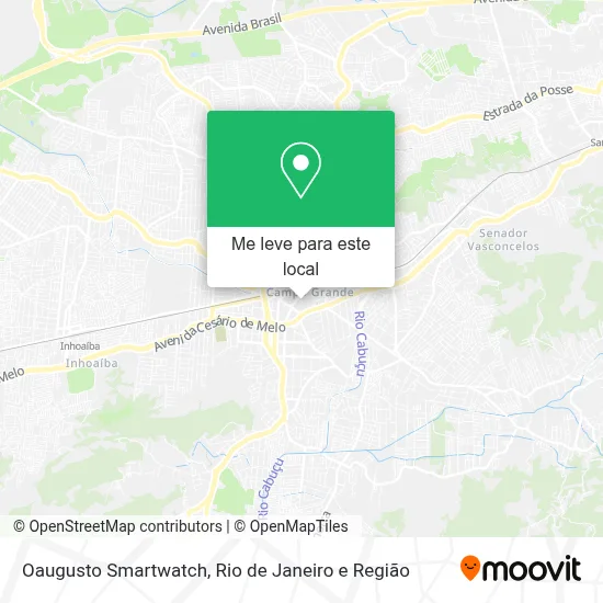 Oaugusto Smartwatch mapa