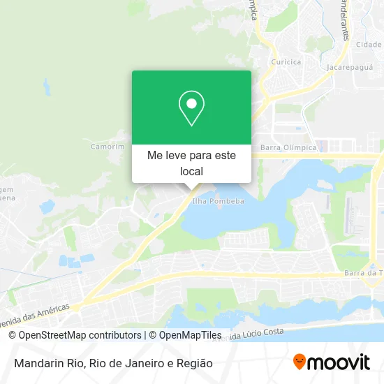Mandarin Rio mapa