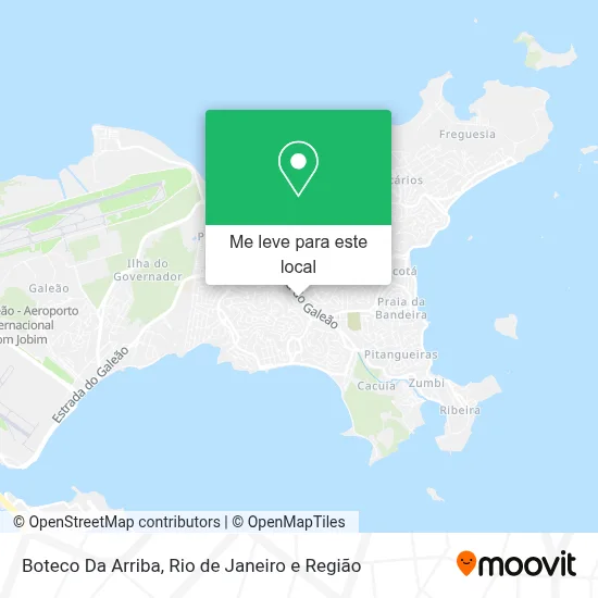 Boteco Da Arriba mapa