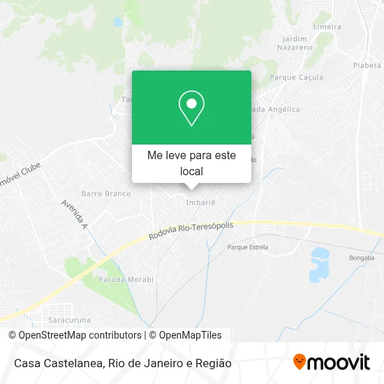 Casa Castelanea mapa