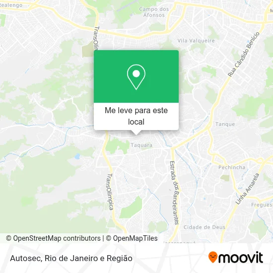 Autosec mapa