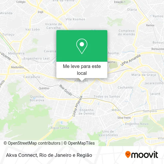 Akva Connect mapa