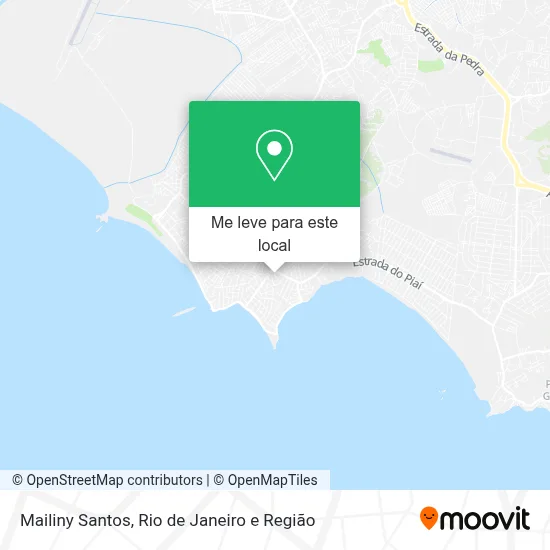 Mailiny Santos mapa