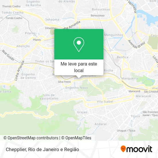 Chepplier mapa