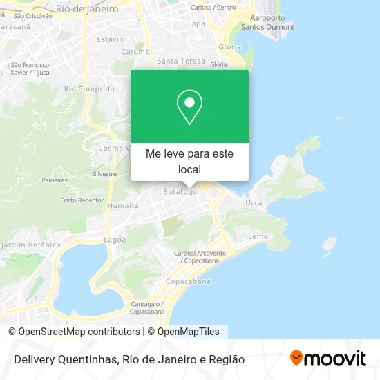 Delivery Quentinhas mapa