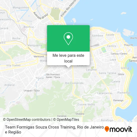 Team Formigas Souza Cross Training mapa