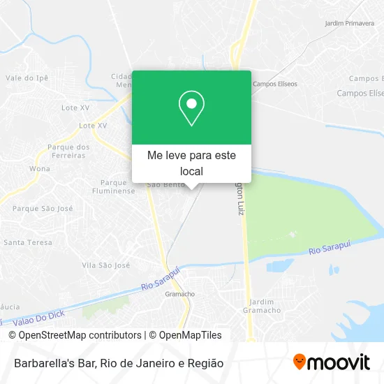 Barbarella's Bar mapa