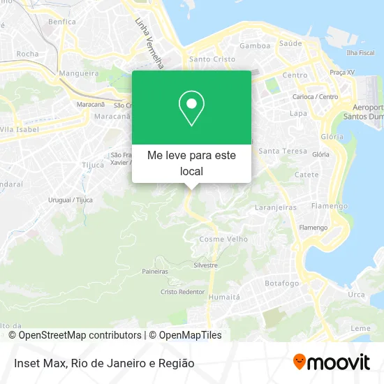 Inset Max mapa