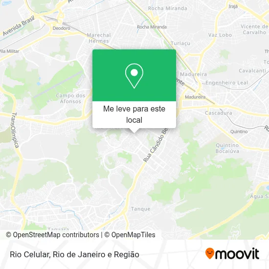 Rio Celular mapa
