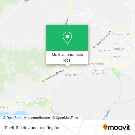 Shell mapa