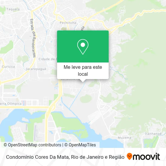 Condomínio Cores Da Mata mapa
