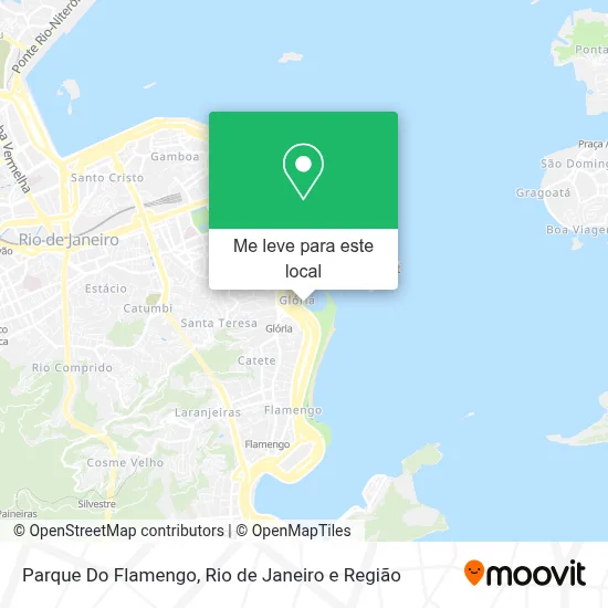 Parque Do Flamengo mapa