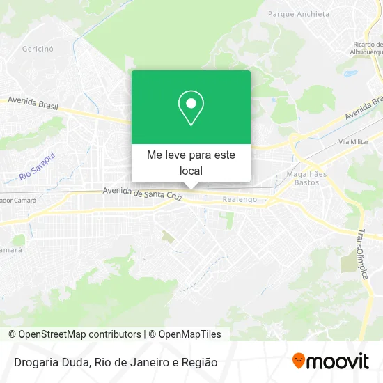 Drogaria Duda mapa