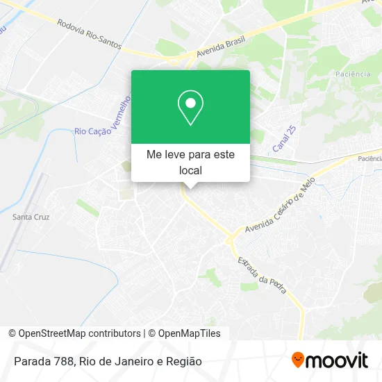 Parada 788 mapa