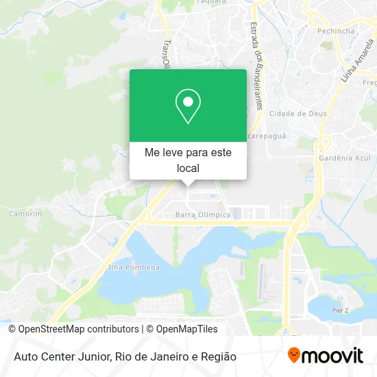 Auto Center Junior mapa