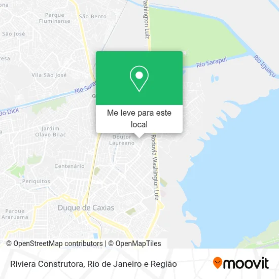 Riviera Construtora mapa