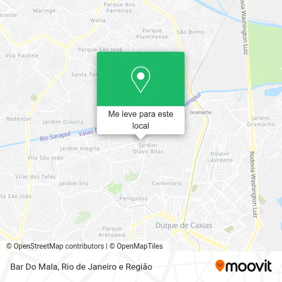 Bar Do Mala mapa