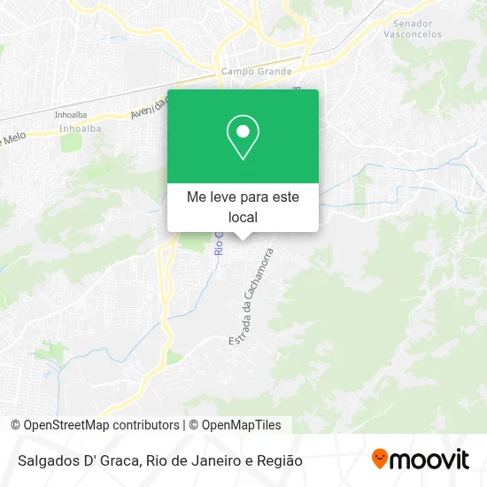 Salgados D' Graca mapa