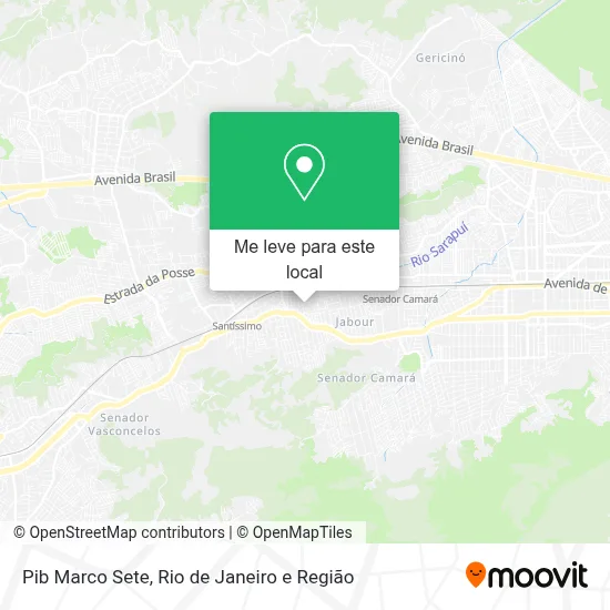 Pib Marco Sete mapa