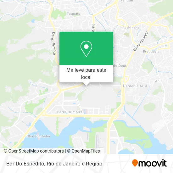 Bar Do Espedito mapa