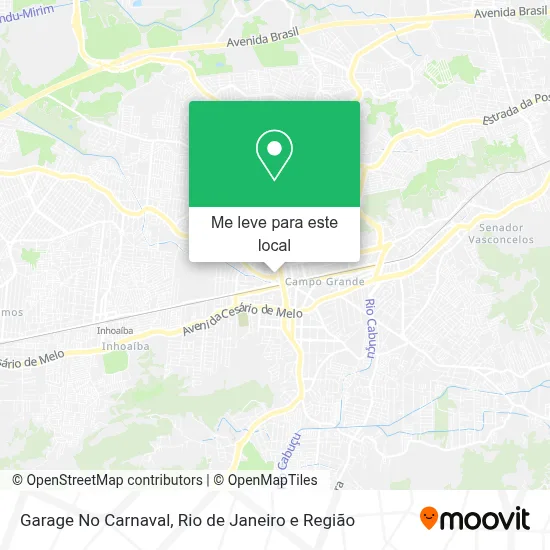 Garage No Carnaval mapa