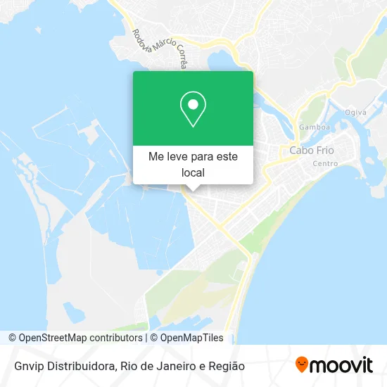 Gnvip Distribuidora mapa