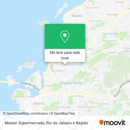 Master Supermercado mapa