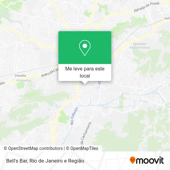 Bell's Bar mapa