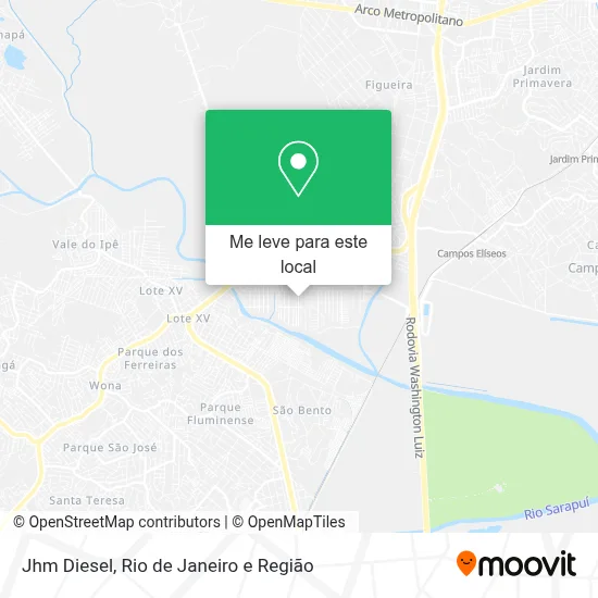 Jhm Diesel mapa