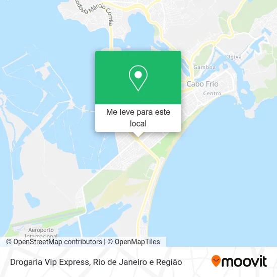 Drogaria Vip Express mapa