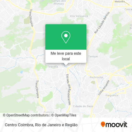 Centro Coimbra mapa