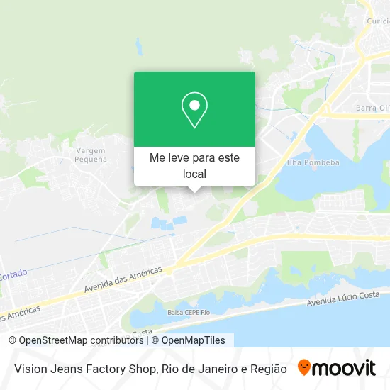 Vision Jeans Factory Shop mapa