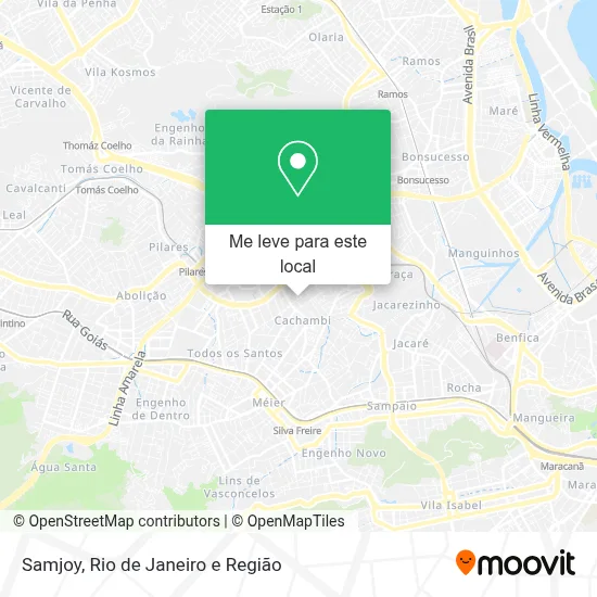 Samjoy mapa